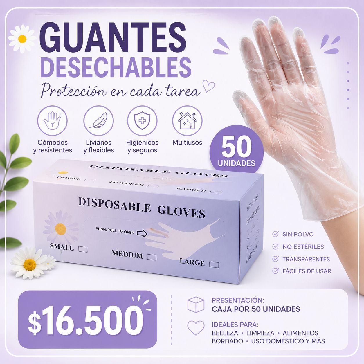 Guantes de Desechables