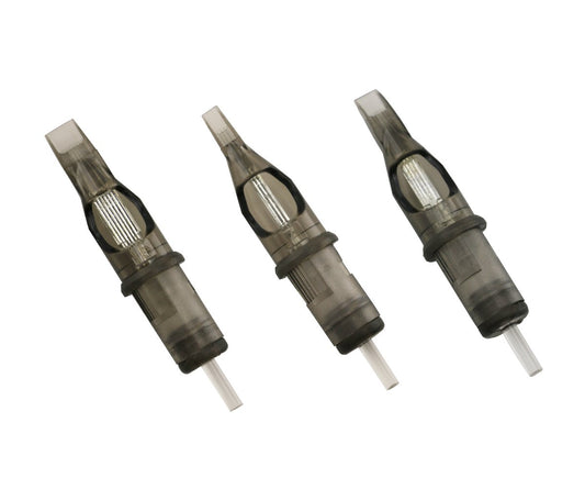 Aguja para demógrafo profesional plana - Cartuchos de Agujas 1205F Flat Shangdi #12 (0.35mm) - 5 Puntas Planas - Líneas Rectas y Relleno Profesional