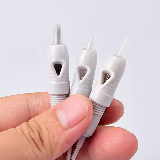 Agujas para Charmant Gris y Dermógrafo Inalámbrico Doble Batería | Cartuchos Profesionales PMU