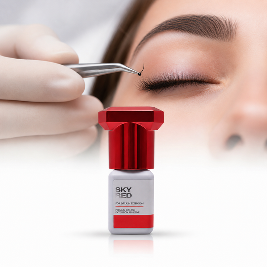 Adhesivo Sky red 5ml - Secado rápido - Adhesivo para Pestañas