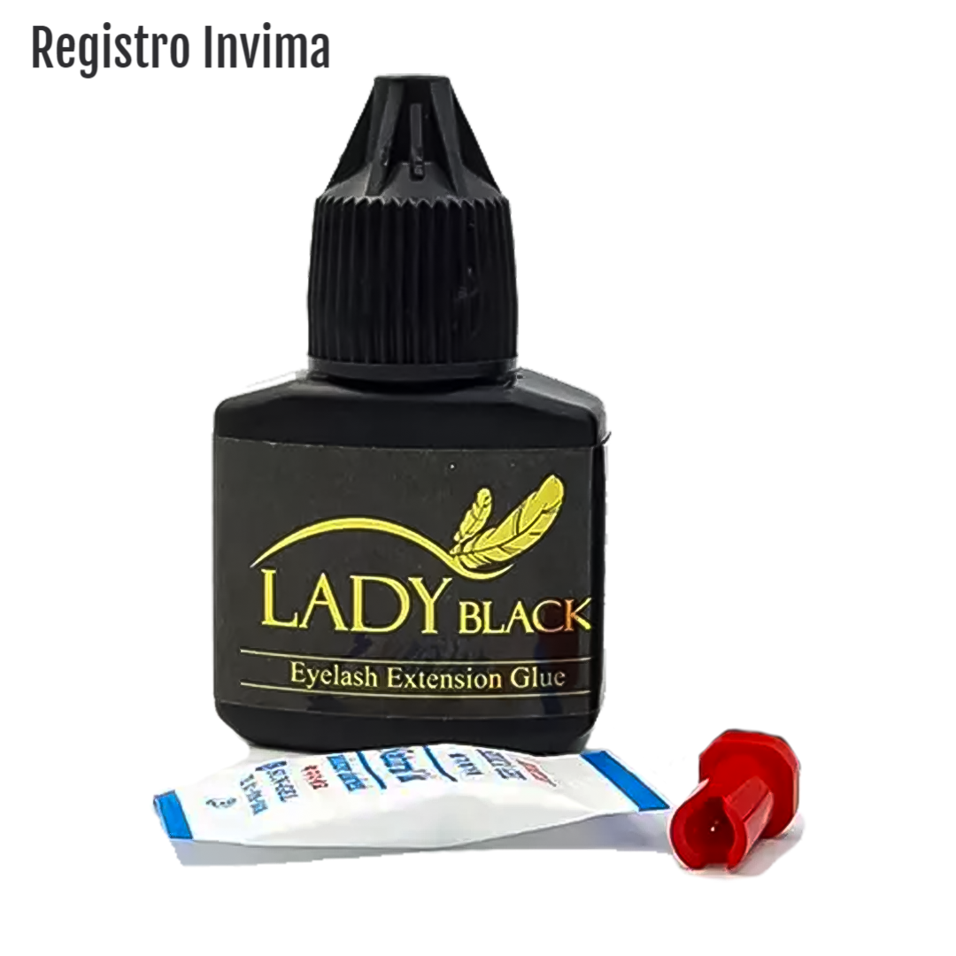 Adhesivo Lady Black | Pegamento Profesional para Extensiones de Pestañas