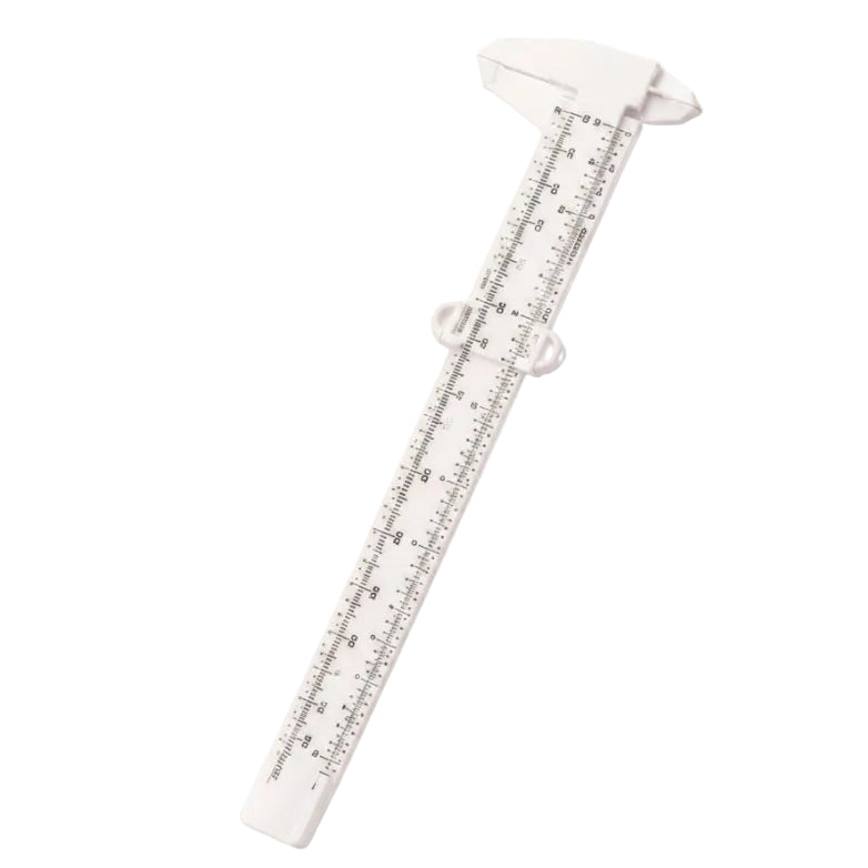 Calibrador Pie De Rey 150mm (15cm) para Cejas | Medidor Profesional para Diseño y Simetría