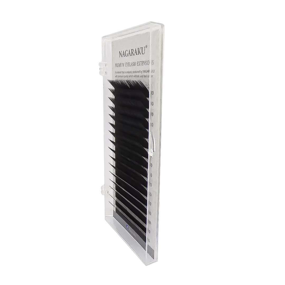 Pestañas Nagaraku curvatura L - Grosor 0.07L