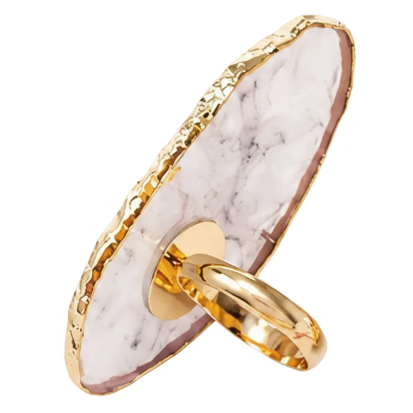 Anillo Japonés para Adhesivo – Soporte Profesional para Extensiones de Pestañas y Henna