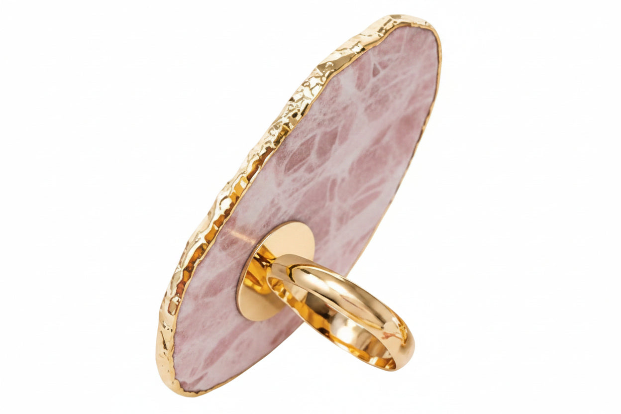 Anillo Japonés para Adhesivo – Soporte Profesional para Extensiones de Pestañas y Henna