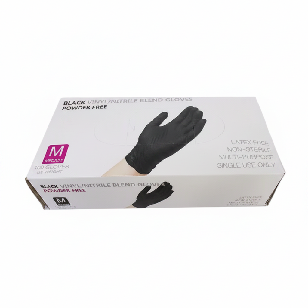 Guantes de Nitrilo Rosado o Negro