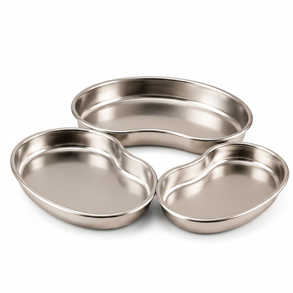 Bandeja Estéril de Acero Inoxidable Quirúrgico | Uso Profesional para Lashistas, PMU y Maquillaje