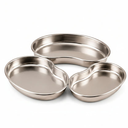 Bandeja Estéril de Acero Inoxidable Quirúrgico | Uso Profesional para Lashistas, PMU y Maquillaje