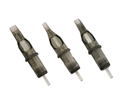 Aguja para demógrafo profesional plana - Cartuchos de Agujas 1207F Flat Shangdi #12 - 7 Puntas Planas – Precisión para Líneas y Relleno