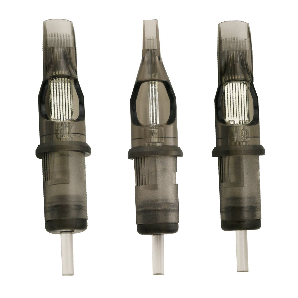 Aguja para demógrafo profesional plana - Cartuchos de Agujas 1207F Flat Shangdi #12 - 7 Puntas Planas – Precisión para Líneas y Relleno