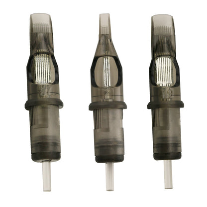 Aguja para demógrafo profesional plana - Cartuchos de Agujas 1207F Flat Shangdi #12 - 7 Puntas Planas – Precisión para Líneas y Relleno
