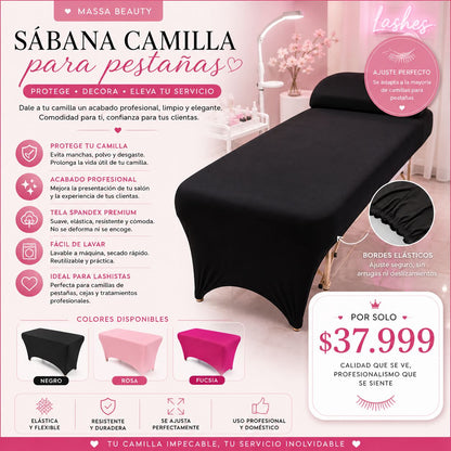 Sábanas Elásticas para Camilla
