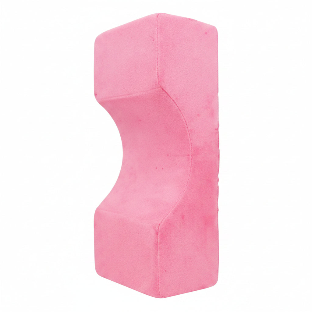 Almohada Viscoelástica en Forma de U | Soporte Ergonómico para Extensiones de Pestañas, PMU y Tratamientos de Belleza