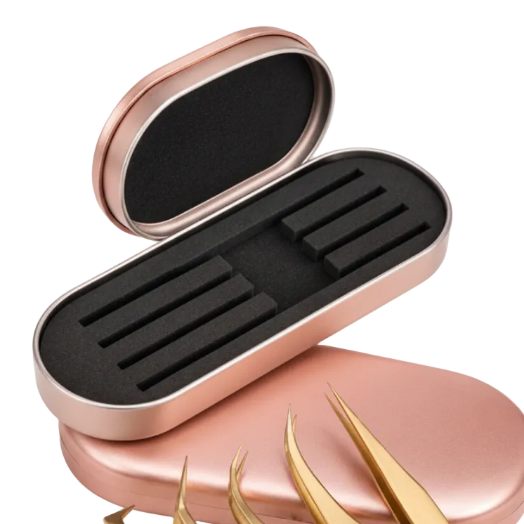 Estuche Metálico Para Pinzas