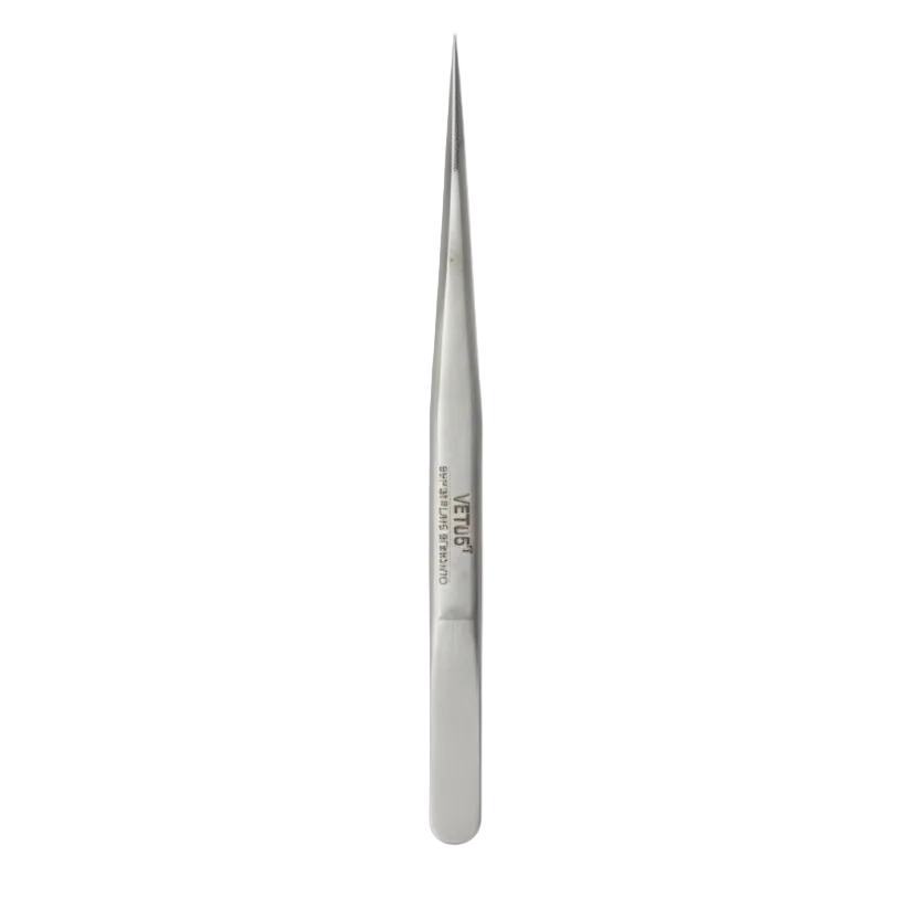 Pinza Vetus Recta Plateada St-11