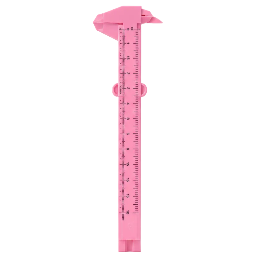 Calibrador Pie De Rey 150mm (15cm) para Cejas | Medidor Profesional para Diseño y Simetría