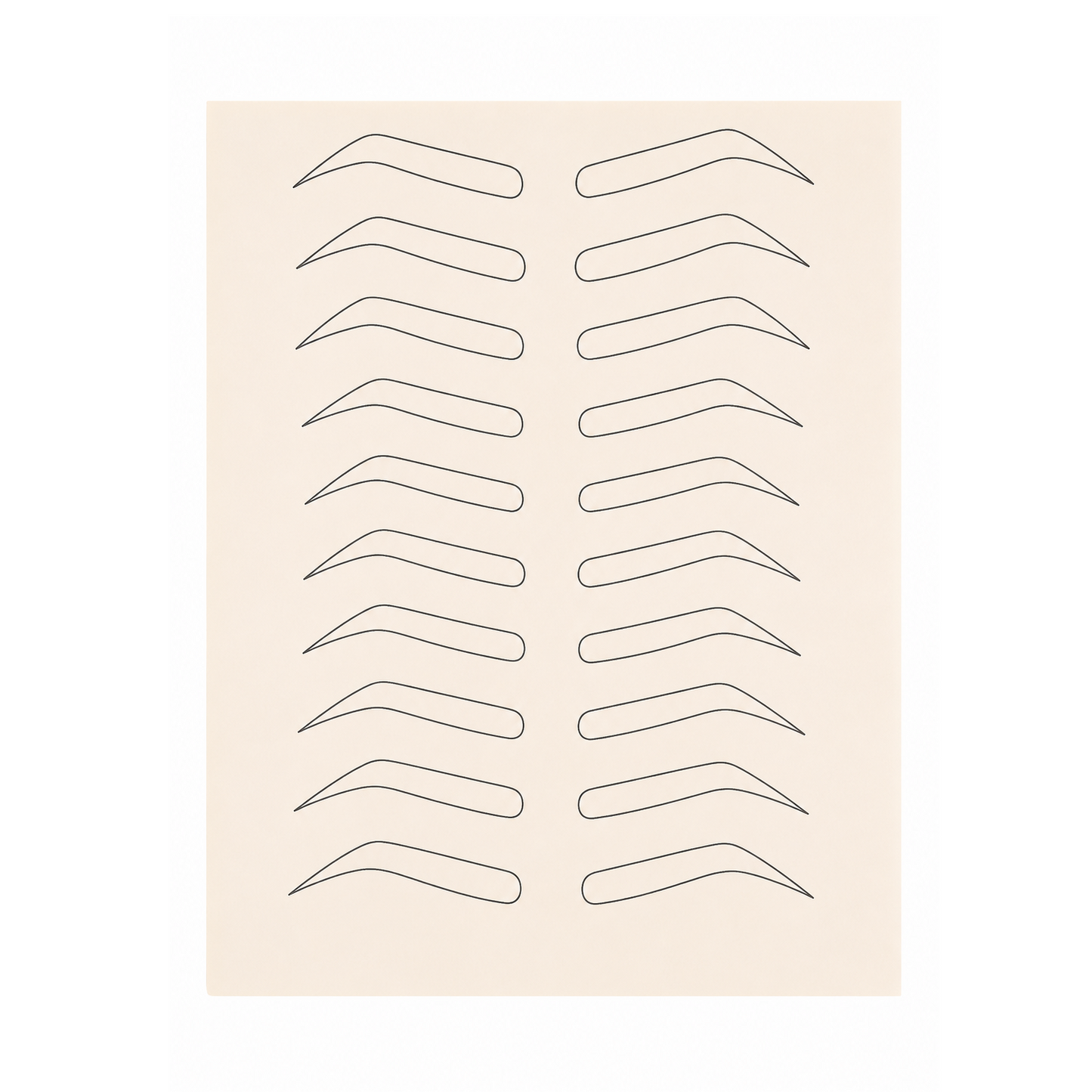 Piel Sintética para Práctica de Cejas | Lámina de Entrenamiento para Microblading y Micropigmentación