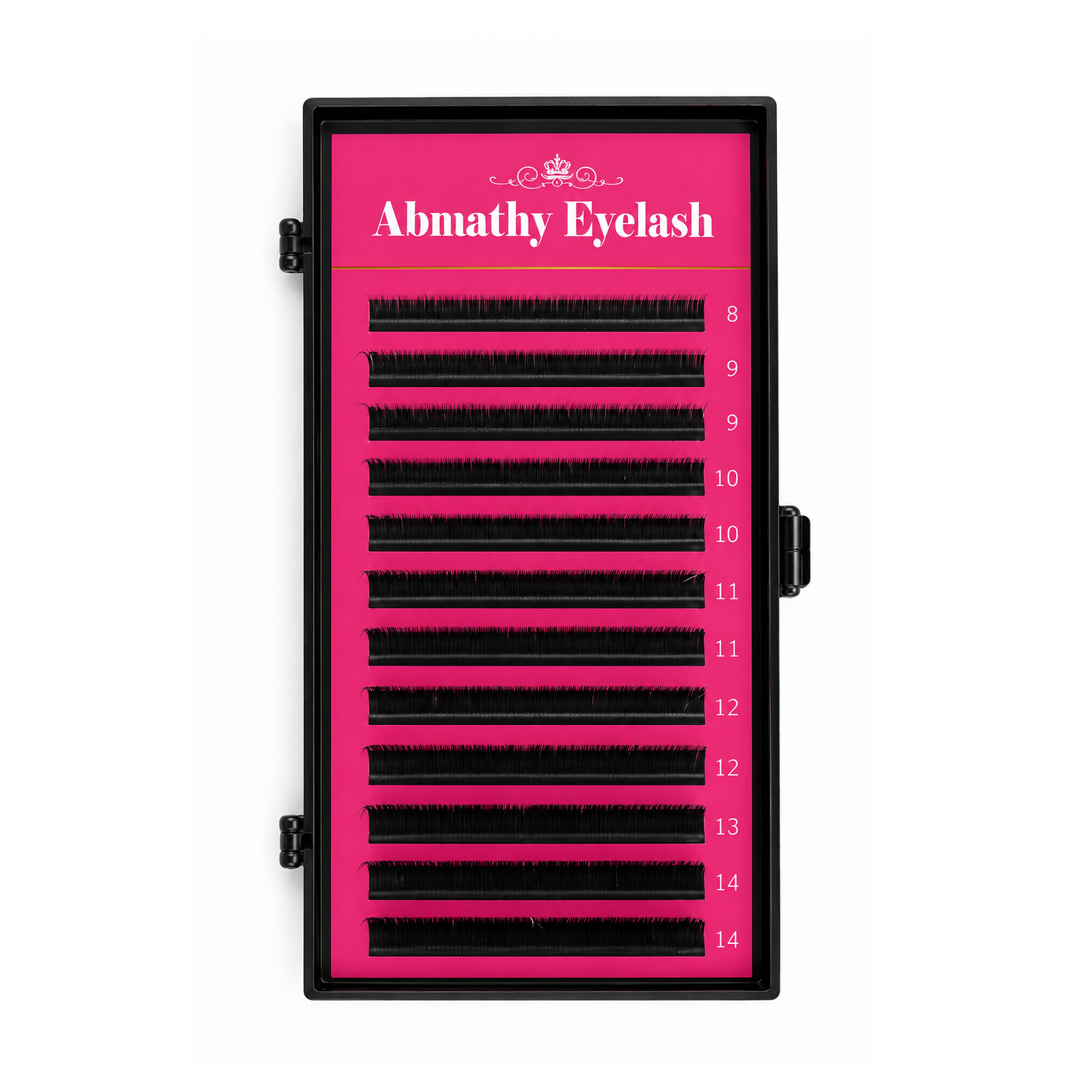 Pestañas Clásicas Abnathy Eyelash 0.05 Curva D Mix 8mm - 14mm | Extensiones Profesionales para Pestañas