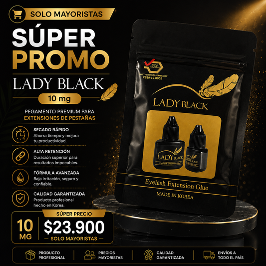 Adhesivo lady black 10mg