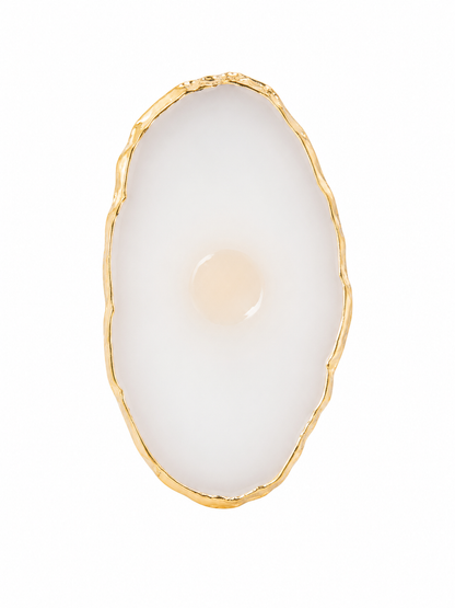 Anillo Japonés para Adhesivo – Soporte Profesional para Extensiones de Pestañas y Henna