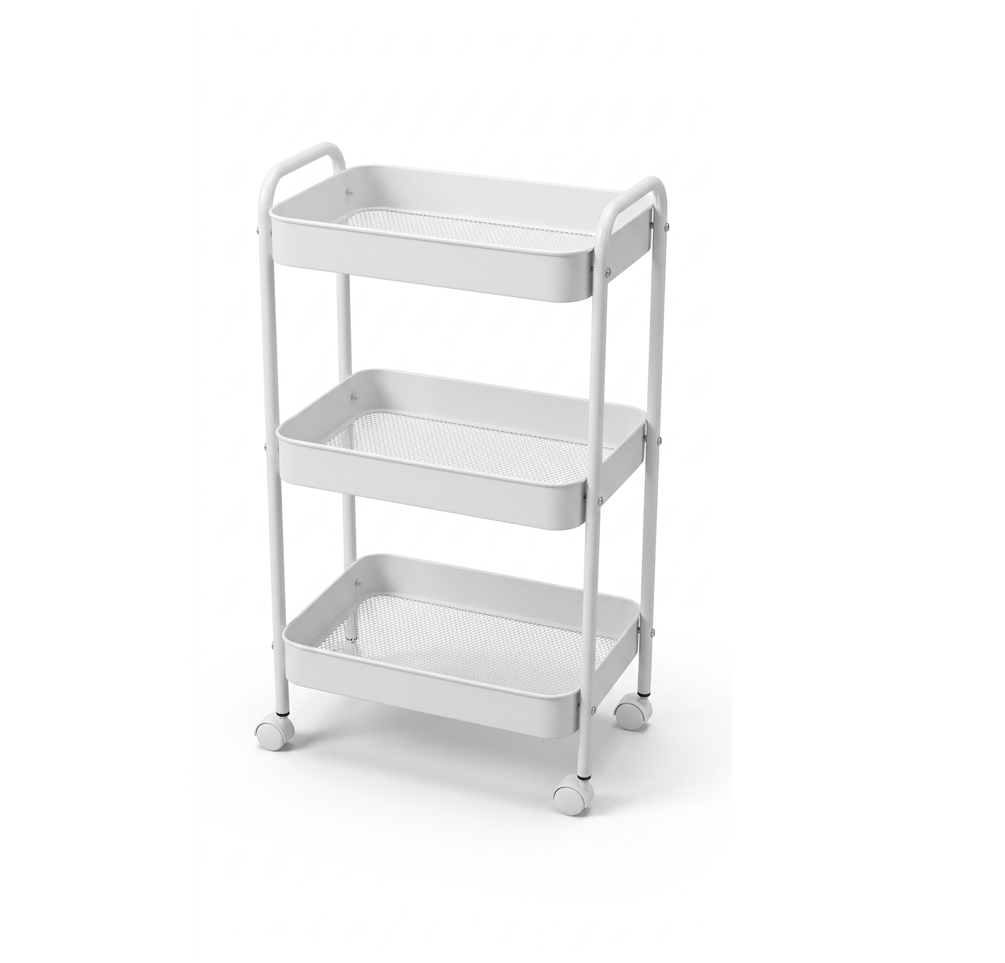 Carrito Organizador de 3 niveles - Canastas Metálicas