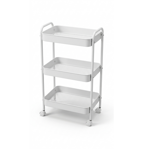 Carrito Organizador de 3 niveles - Canastas Metálicas