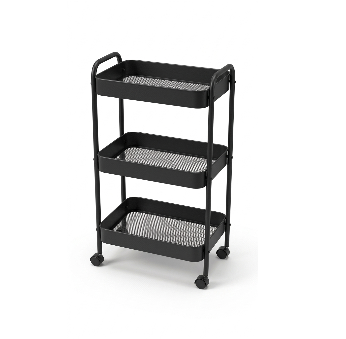 Carrito Organizador de 3 niveles - Canastas Metálicas