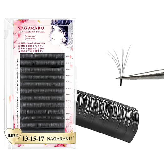 Pestañas Nagaraku de Auto-floración 0.03D