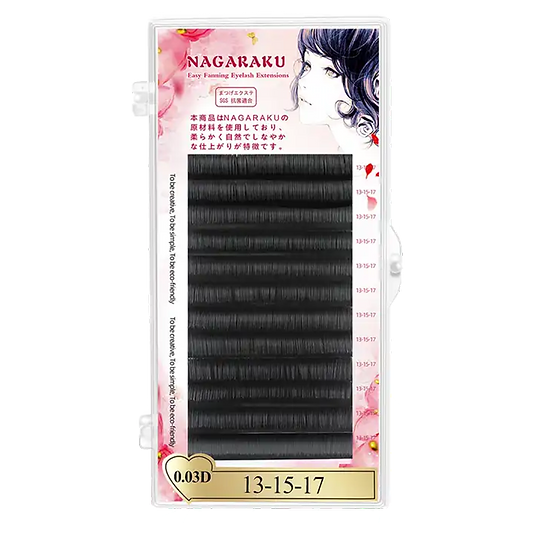Pestañas Nagaraku de Auto-floración 0.03D