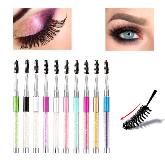 Cepillos para Cejas y Pestañas con Pedreria
