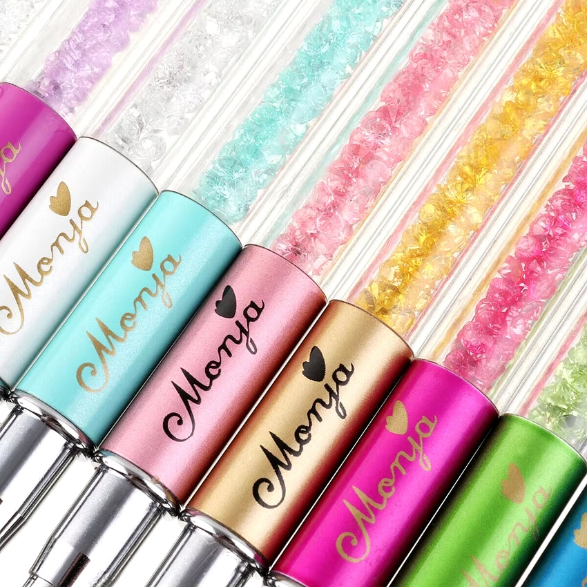 Cepillos para Cejas y Pestañas con Pedreria