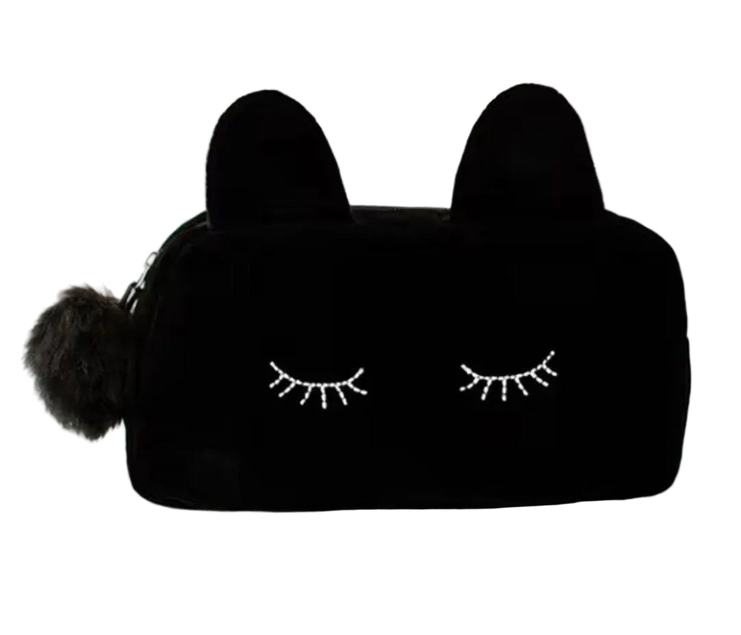 Cartuchera pestañas negra