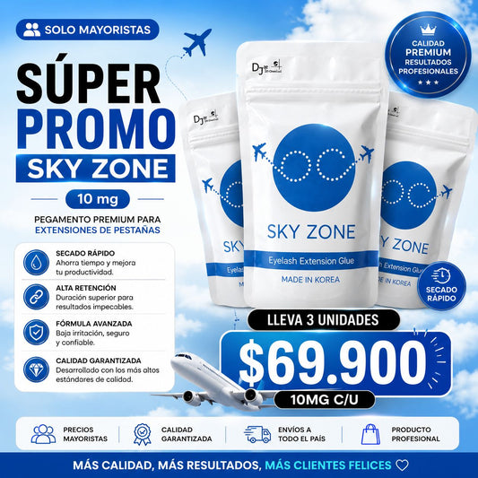 Súper Promo Sky Zone por 3 unidades