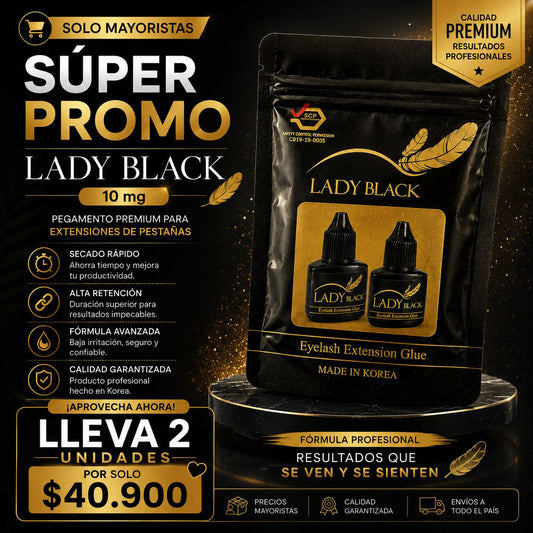Súper Promo Lady Black por 2 Unidades