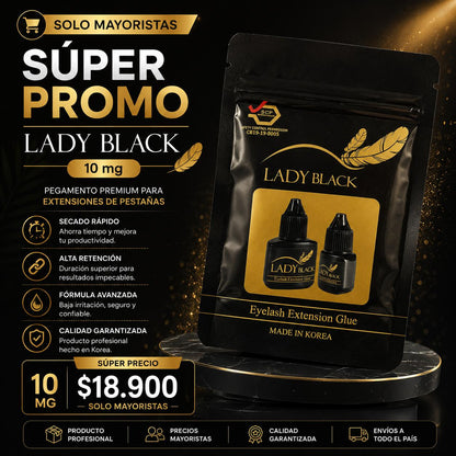 Adhesivo lady black 10mg