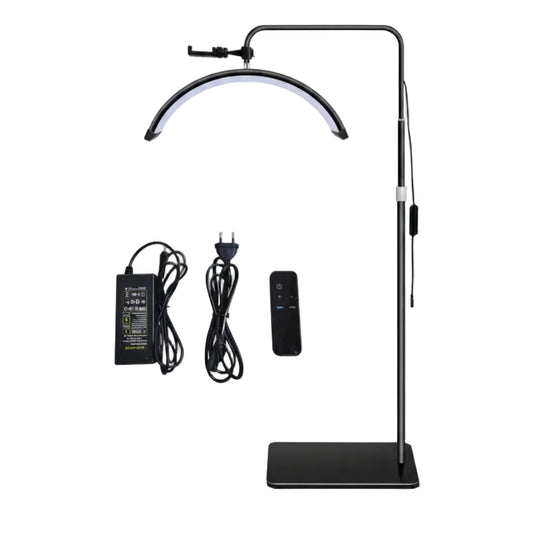 Lámpara LED en U para Lashistas | Luz Profesional Ajustable para Extensiones de Pestañas