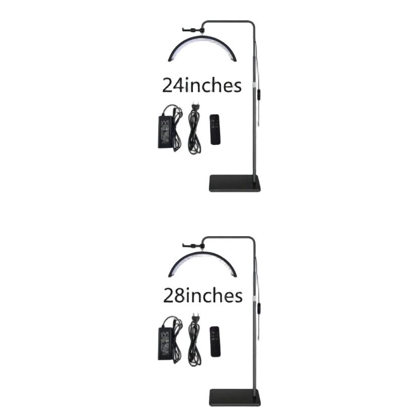 Lámpara LED en U para Lashistas | Luz Profesional Ajustable para Extensiones de Pestañas