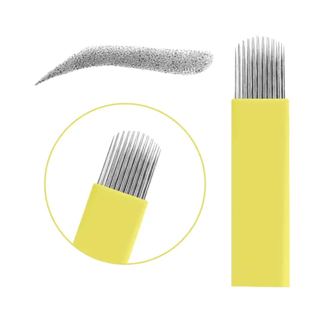 Agujas para sombreado planas 0.35