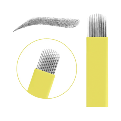 Agujas para sombreado planas 0.35