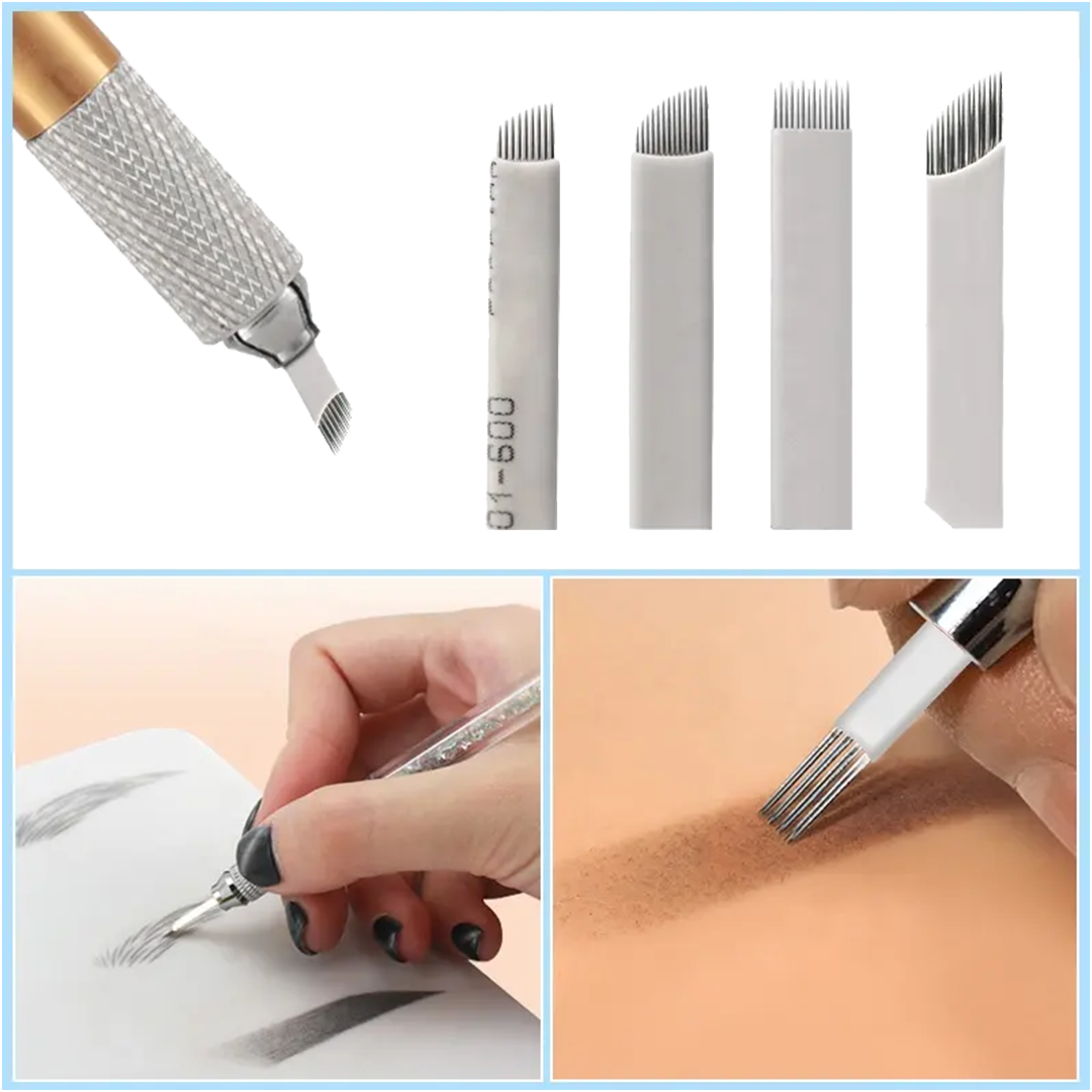 Agujas para Microblading Diagonal 0.2