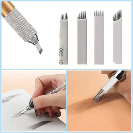 Agujas para Microblading Diagonal 0.2