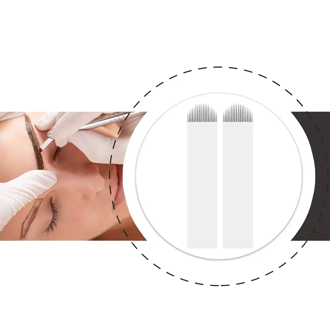 Aguja para Microblading Lengua de Gato 0.20 X 18U