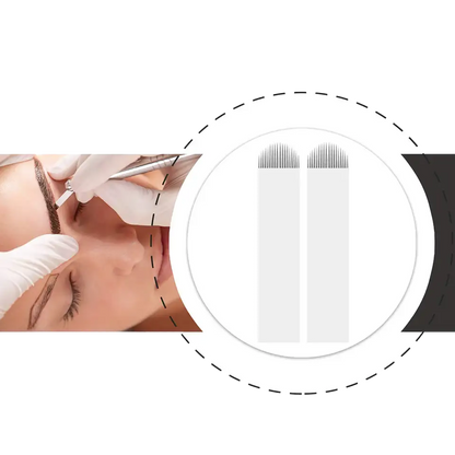 Aguja para Microblading Lengua de Gato 0.20 X 18U