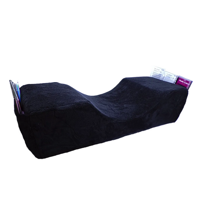 Almohada Viscoelástica en Forma de U | Soporte Ergonómico para Extensiones de Pestañas, PMU y Tratamientos de Belleza