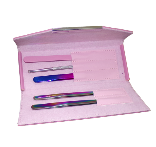 Cartera para Pinzas Rosa