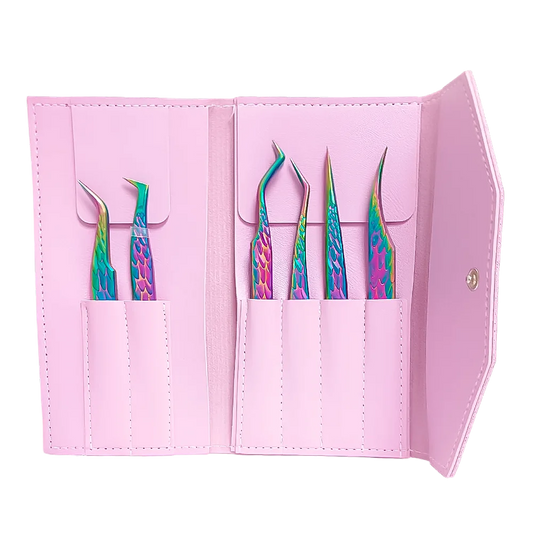 Cartera para Pinzas Rosa