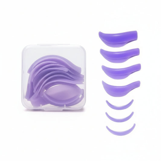 Bigudies de Silicona Reutilizables en Caja | Pads de Silicona para Lash Lifting