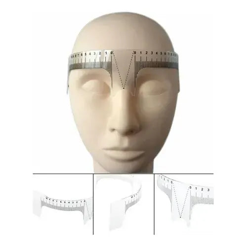 Regla para Diseño de Cejas y Microblanding