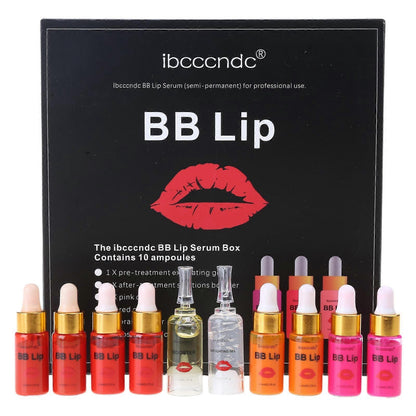 Kit BB Lip Serum - 10 Ampollas - Tratamiento para labios