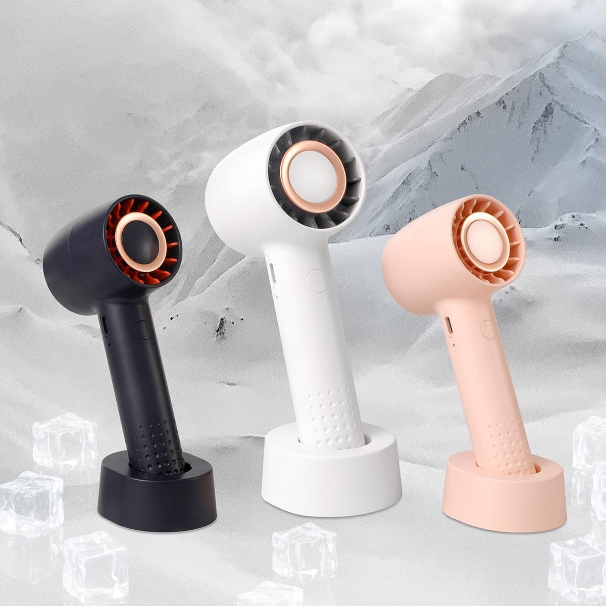 Mini ventilador turbo para pestañas